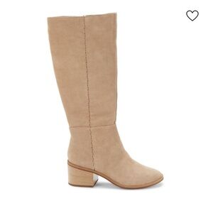 Splendid Beige Heeled Boots